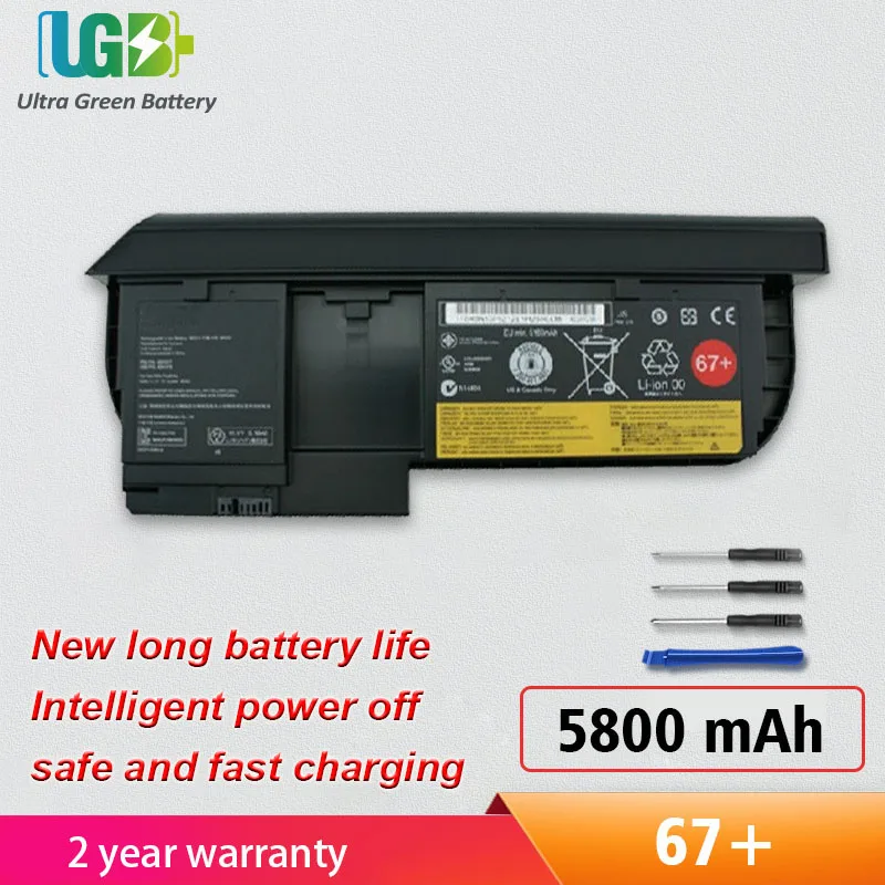 UGB New 67+ 45N1078 45N1079 Battery For Lenovo Thinkpad X230T X230 Tablet X230i 45N1075 45N1077 45N1074 45N1076 0A36316
UGB New 67+ 45N1078 45N1079 Battery For Lenovo Thinkpad X230T X230 Tablet X230i 45N1075 45N1077 45N1074 45N1076 0A36316