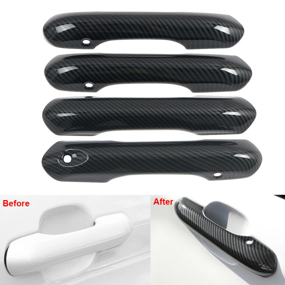 ABS Carbon Fiber Car Door Handle Cover Trim Styling Accessories for Ford Explorer 2020-2021
ABS Carbon Fiber Car Door Handle Cover Trim Styling Accessories for Ford Explorer 2020-2021