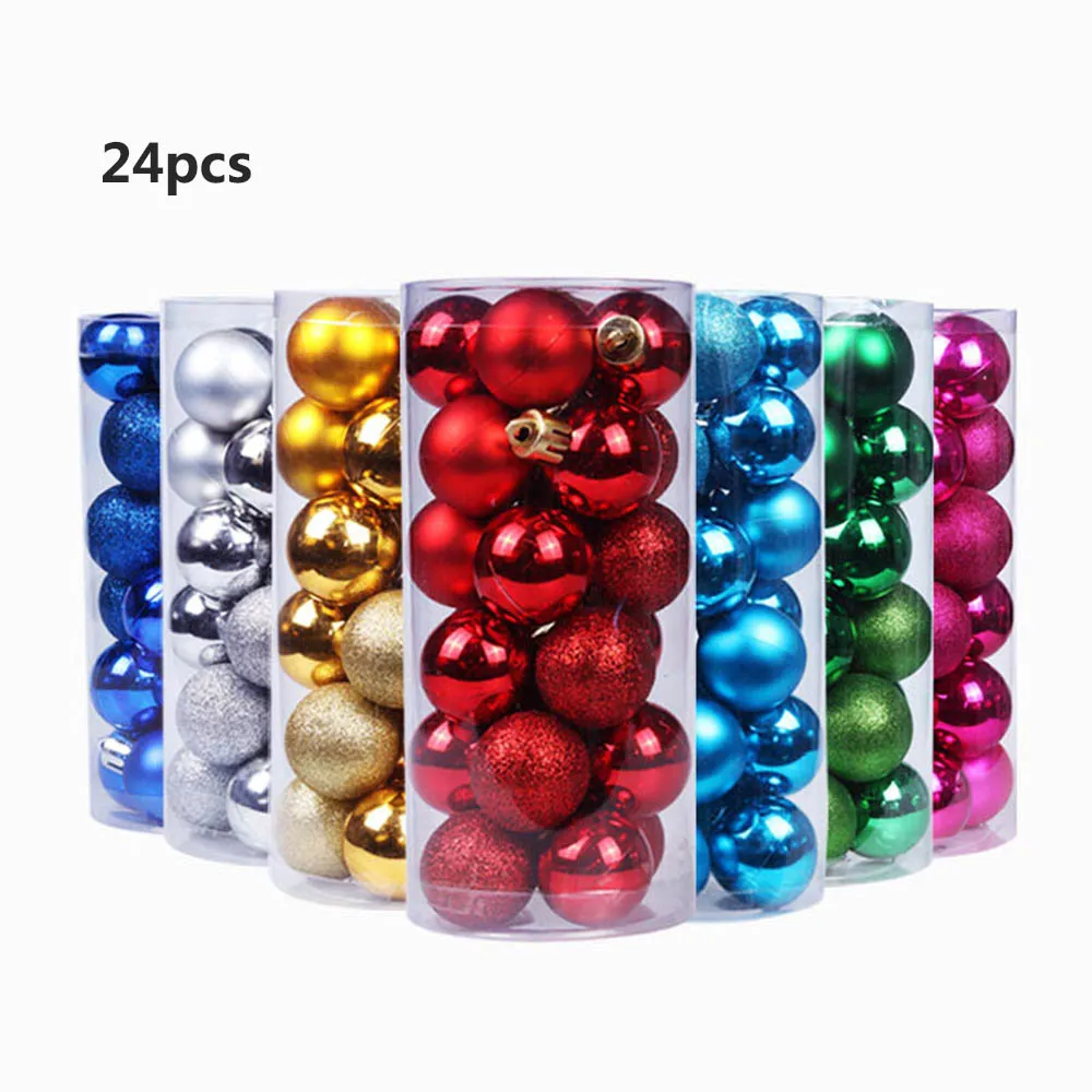 24pcs 2023 Christmas Decoration Ball Xmas Tree Ornament Home Hanging Pendant New Year Party Decoraciones Para El Hogar 2022 Noel
24pcs 2023 Christmas Decoration Ball Xmas Tree Ornament Home Hanging Pendant New Year Party Decoraciones Para El Hogar 2022 Noel