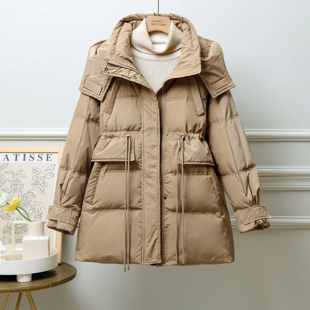 New Winter Women Loose Down Coat Windproof 90% White Duck Down Jacket Female Parkas Feather Puffer Snow Outwear
New Winter Women Loose Down Coat Windproof 90% White Duck Down Jacket Female Parkas Feather Puffer Snow Outwear