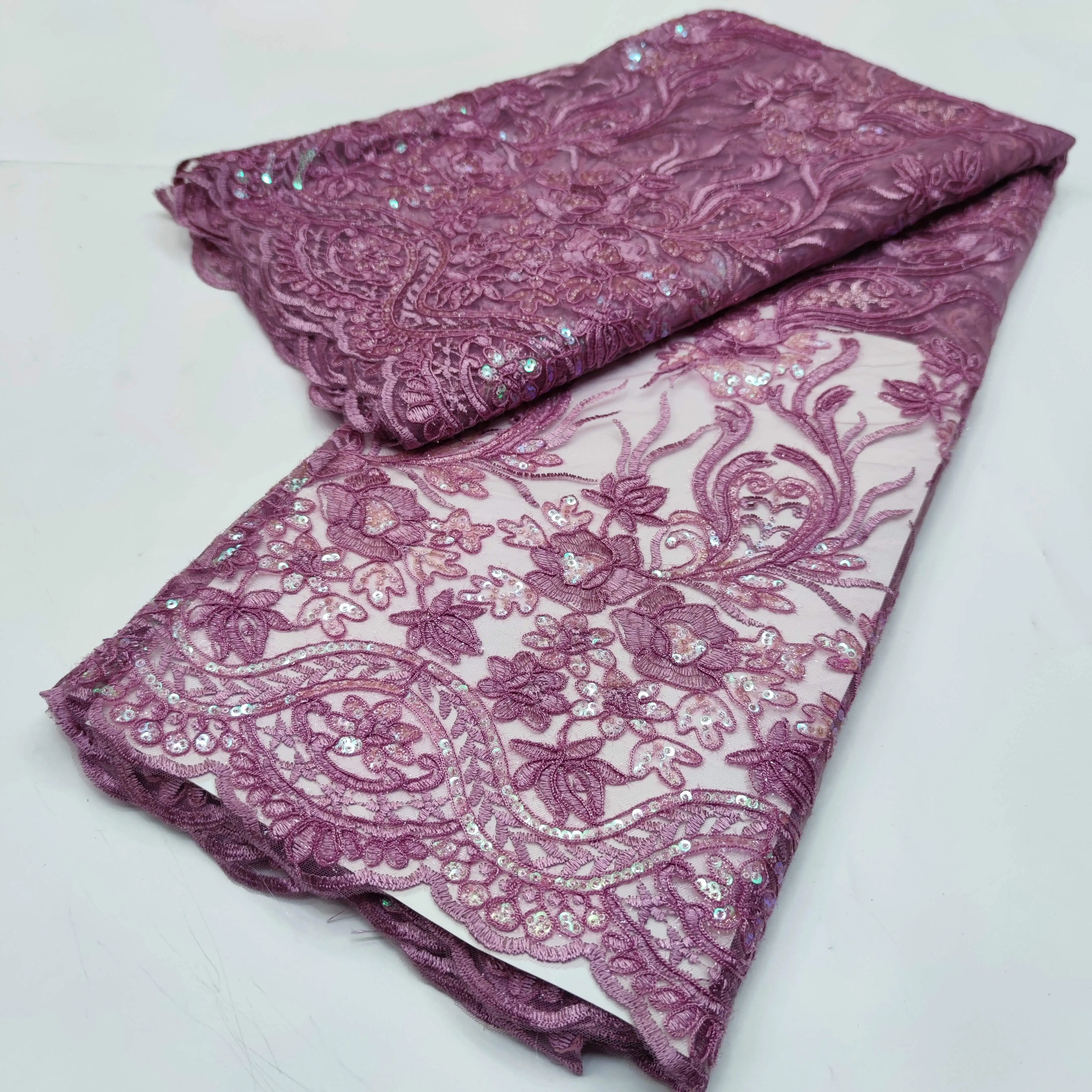 Abstract Rose African Lace Fabric Solid Color Net Lace with Sequins Fringe High Quality Application Wedding Dress 5 Yards JYYN13
Abstract Rose African Lace Fabric Solid Color Net Lace with Sequins Fringe High Quality Application Wedding Dress 5 Yards JYYN13