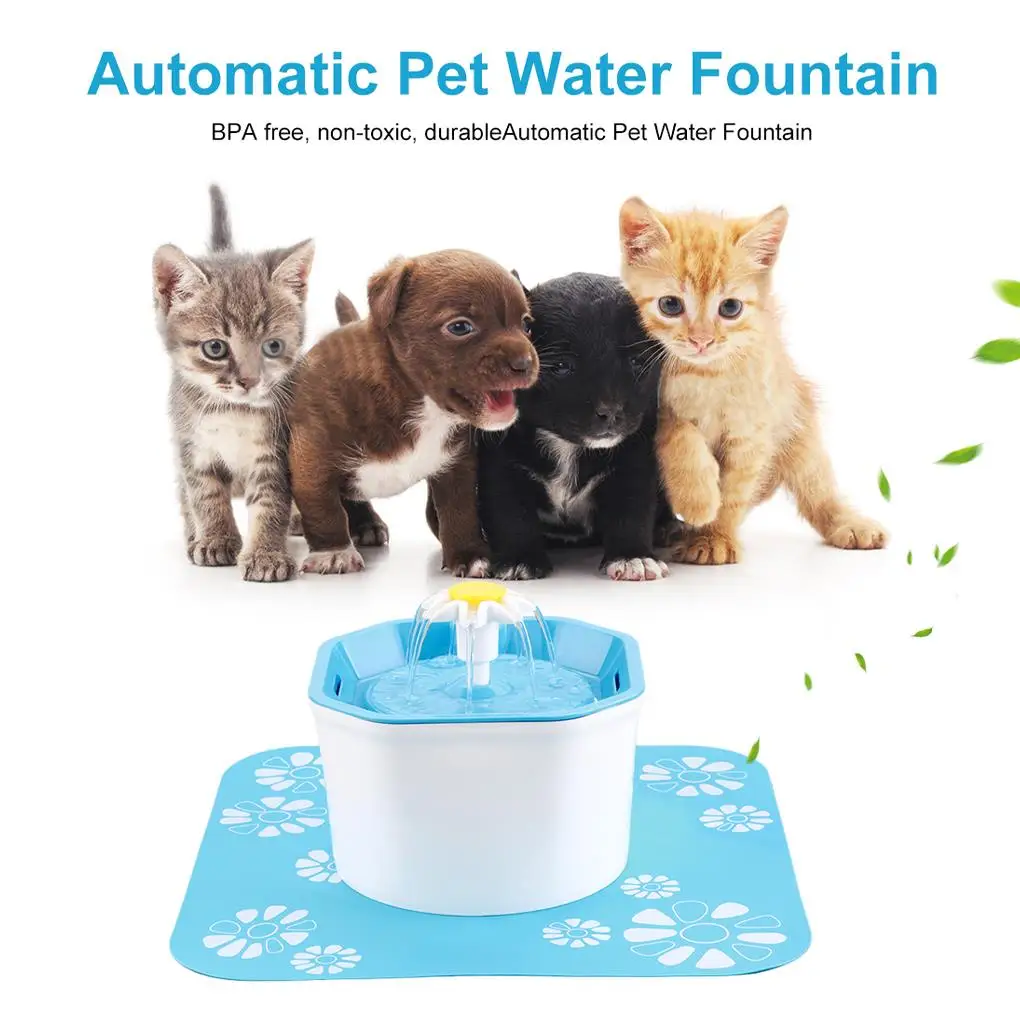 1.6L Automatic Pet Cat Water Fountain Ultra Quiet USB Dog Drinking Fountain Drinker Feeder Bowl Pet Drinking Fountain Dispenser
1.6L Automatic Pet Cat Water Fountain Ultra Quiet USB Dog Drinking Fountain Drinker Feeder Bowl Pet Drinking Fountain Dispenser