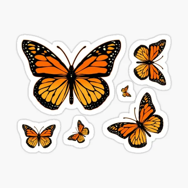 Monarch Butterfly Rapsody 5PCS Stickers for Laptop Stickers Cartoon Decorations Bumper Decor Car Luggage Background
Monarch Butterfly Rapsody 5PCS Stickers for Laptop Stickers Cartoon Decorations Bumper Decor Car Luggage Background