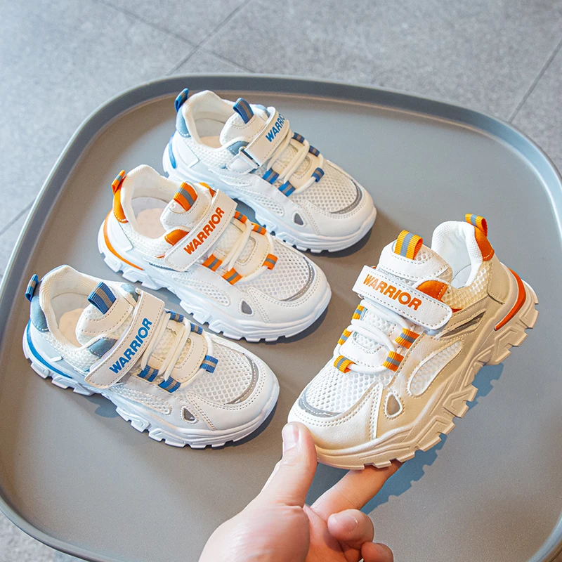 Кроссовки детские из сетчатого дышащего материала, на возраст 2-10 лет 
Кроссовки детские из сетчатого дышащего материала, на возраст 2-10 лет