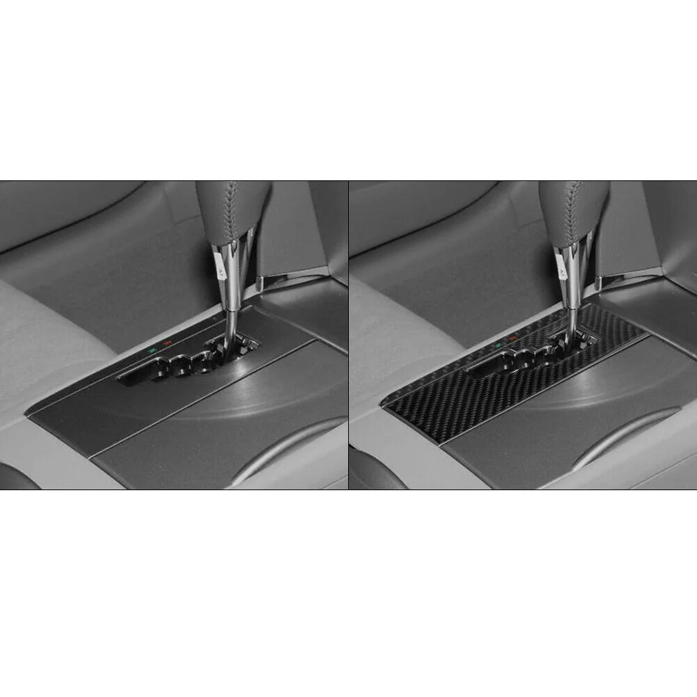 Protect and Decorate Your Car's Gear Shift with 2 Carbon Fiber Auto Gear Shift Cover Trims for Camry Hybrid 07 11
Protect and Decorate Your Car's Gear Shift with 2 Carbon Fiber Auto Gear Shift Cover Trims for Camry Hybrid 07 11
