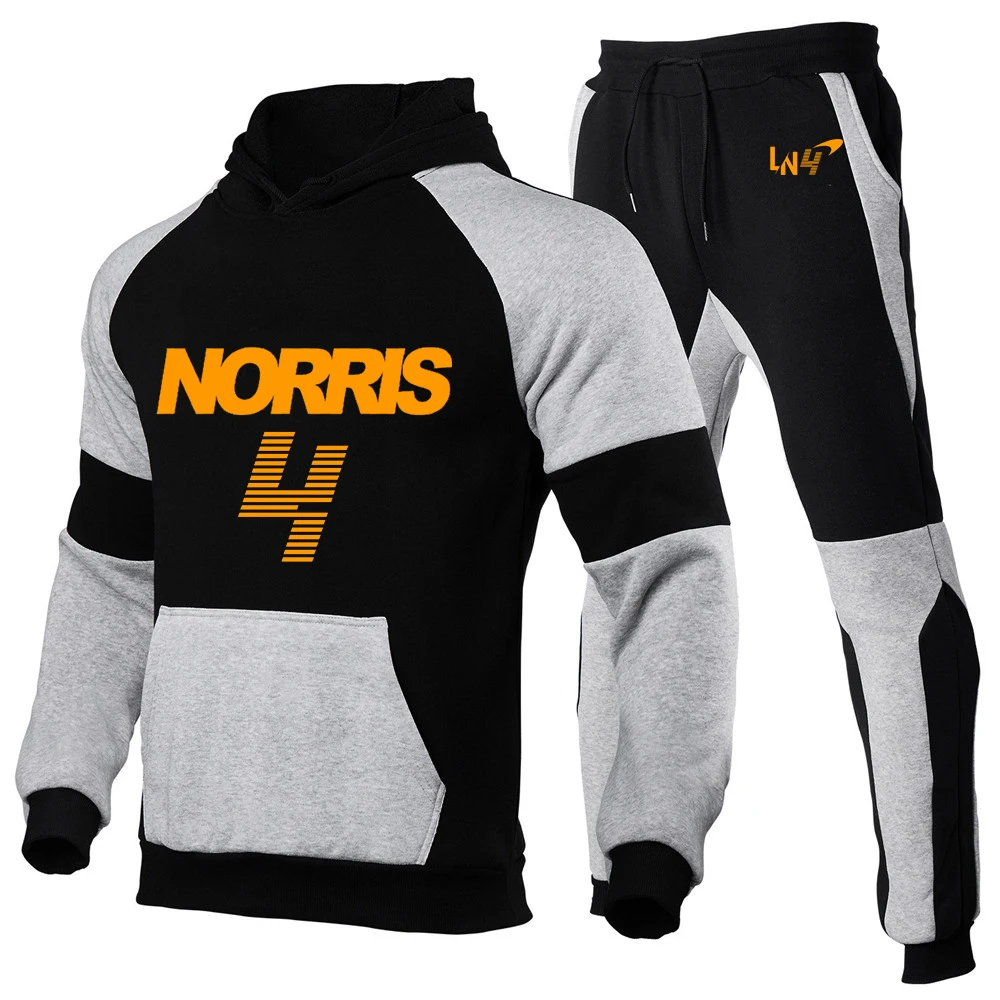 F1 McLaren Team Racing Fans 2023 Men's Lando Norris New Sweatpants Tracksuits Sweatshirt+Pants Pullover Hoodies Sportwears Suits
F1 McLaren Team Racing Fans 2023 Men's Lando Norris New Sweatpants Tracksuits Sweatshirt+Pants Pullover Hoodies Sportwears Suits