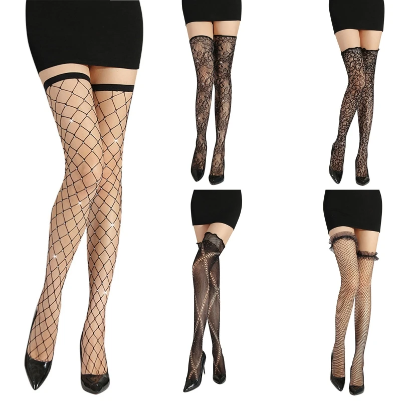2023 New Women Sexy Fishnet Thigh High Stockings for rhinestone Mesh Tattoo Over Knee Soc
2023 New Women Sexy Fishnet Thigh High Stockings for rhinestone Mesh Tattoo Over Knee Soc