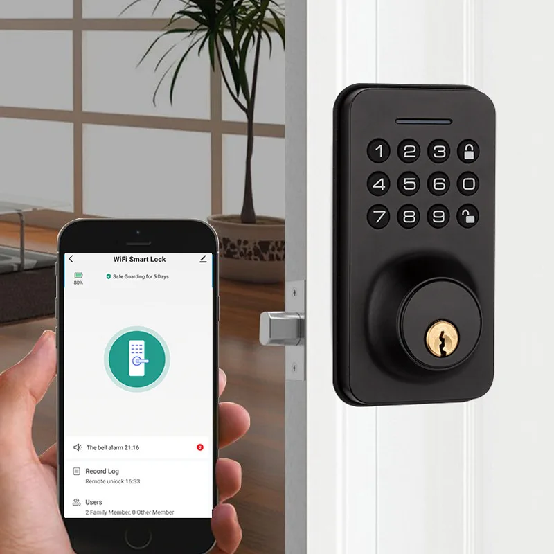 Умный Bluetooth-замок Tuya с клавиатурой и машинным ключом, электронный цифровой дверной замок, автоматический замок с заглушкой для дома
Умный Bluetooth-замок Tuya с клавиатурой и машинным ключом, электронный цифровой дверной замок, автоматический замок с заглушкой для дома