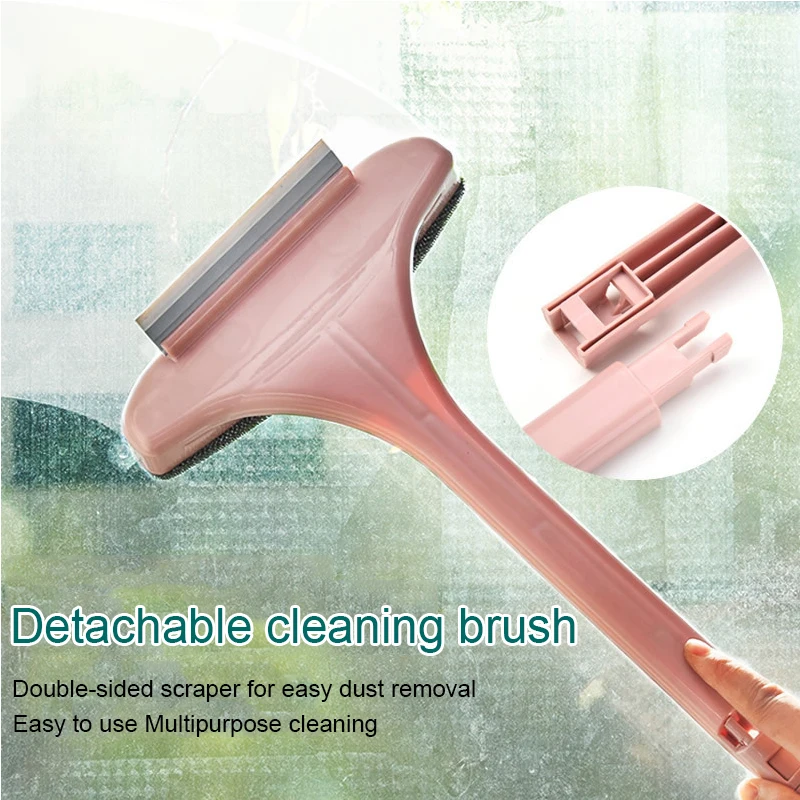 Dismantling and Washing House Cleaning Tool Long Handle Two-in-one Glass Scraper Clear Window Cleaner Outils De Nettoyage
Dismantling and Washing House Cleaning Tool Long Handle Two-in-one Glass Scraper Clear Window Cleaner Outils De Nettoyage