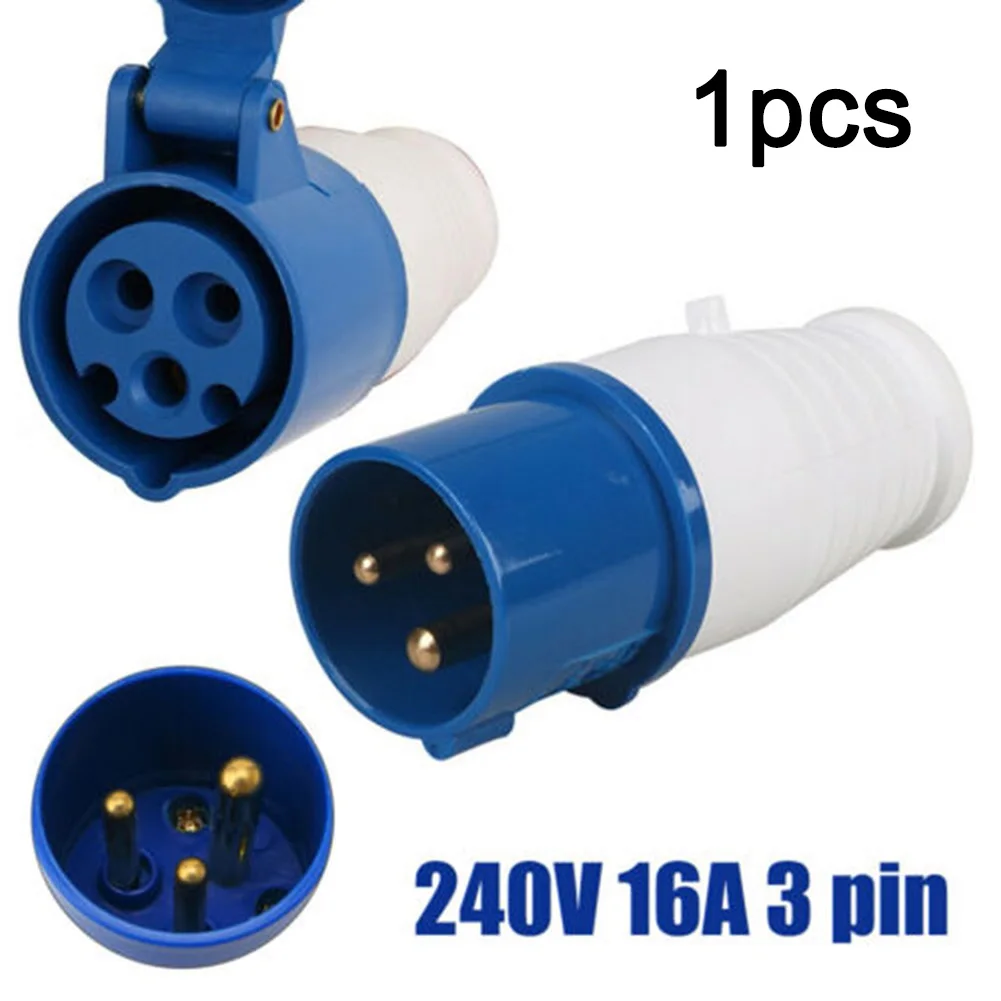3pin Mains Plug Hook Up Site Socket Adapter 240v 16A Caravan Motorhome Camper Van For Most Automotive And Industrial
3pin Mains Plug Hook Up Site Socket Adapter 240v 16A Caravan Motorhome Camper Van For Most Automotive And Industrial