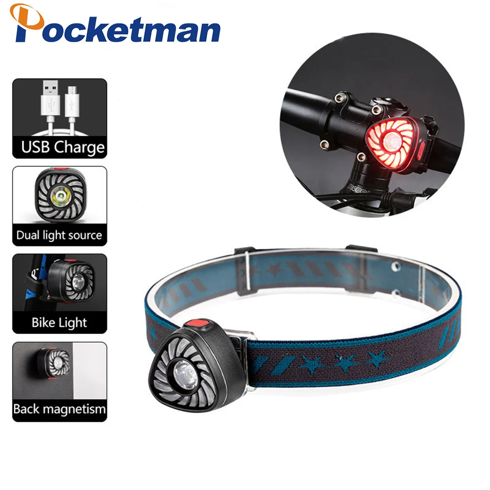 Bicycle Taillight Portable Mini Lightweight Camping Headlamp XPE+COB USB Rechargeable Headlight Fishing Dual Light Source Light
Bicycle Taillight Portable Mini Lightweight Camping Headlamp XPE+COB USB Rechargeable Headlight Fishing Dual Light Source Light