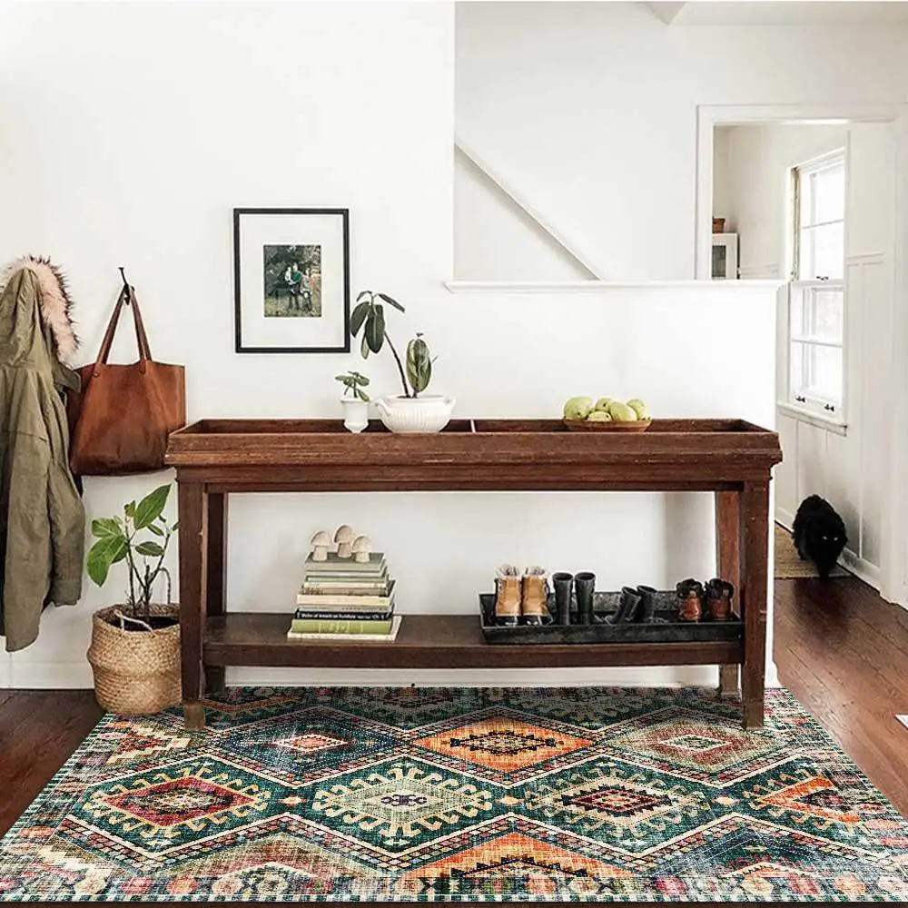 American Vintage Style Rug Distressed Print Large Living Room Carpet Bedroom Bohemian Decoration Floor Mat Entrance Doormat
American Vintage Style Rug Distressed Print Large Living Room Carpet Bedroom Bohemian Decoration Floor Mat Entrance Doormat