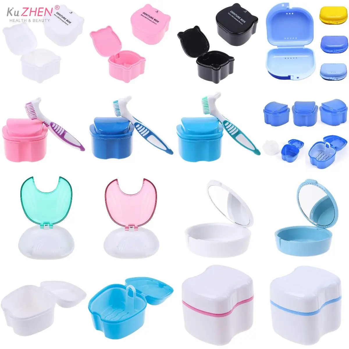 40Types Denture Bath Box Organizer False Teeth Storage Box With Hanging Net Container Cleaning Teeth Case Artificial Tooth Box
40Types Denture Bath Box Organizer False Teeth Storage Box With Hanging Net Container Cleaning Teeth Case Artificial Tooth Box