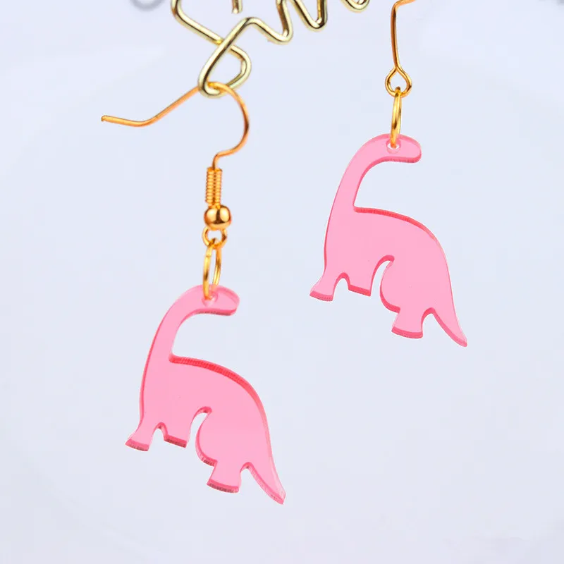 New Style Cute Dinosaur Womens Jewelry Earring Gift Wedding Accessories Transparent Fluorescent Color Acrylic Cartoon Earrings
New Style Cute Dinosaur Womens Jewelry Earring Gift Wedding Accessories Transparent Fluorescent Color Acrylic Cartoon Earrings