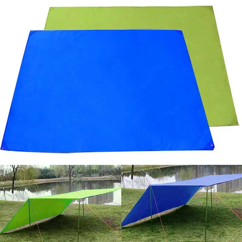 Tent Tarp Awning Sun Shade Rain Shelter Beach Camping Picnic Pad Moisture-proof Mat 210*150cm
Tent Tarp Awning Sun Shade Rain Shelter Beach Camping Picnic Pad Moisture-proof Mat 210*150cm