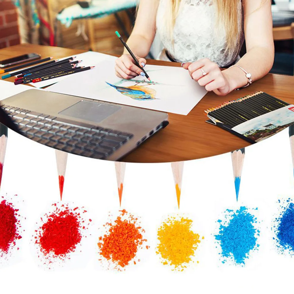 Набор для рисования и набросков, 24/36/48 цветов
Набор для рисования и набросков, 24/36/48 цветов