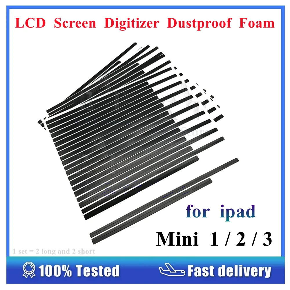 

10 Set LCD Screen Digitizer Anti-static Dustproof Foam for Ipad Mini 1 2 3 7.9 Inch Mini2 Inner Display Dust Prevention