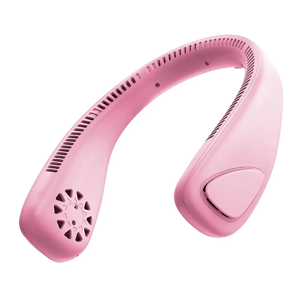 Portable Neck Fan Mini Hanging Neckband Fan USB Rechargeable Hands Air Conditioner Bladeless for Sports Travel Office Dropship
Portable Neck Fan Mini Hanging Neckband Fan USB Rechargeable Hands Air Conditioner Bladeless for Sports Travel Office Dropship