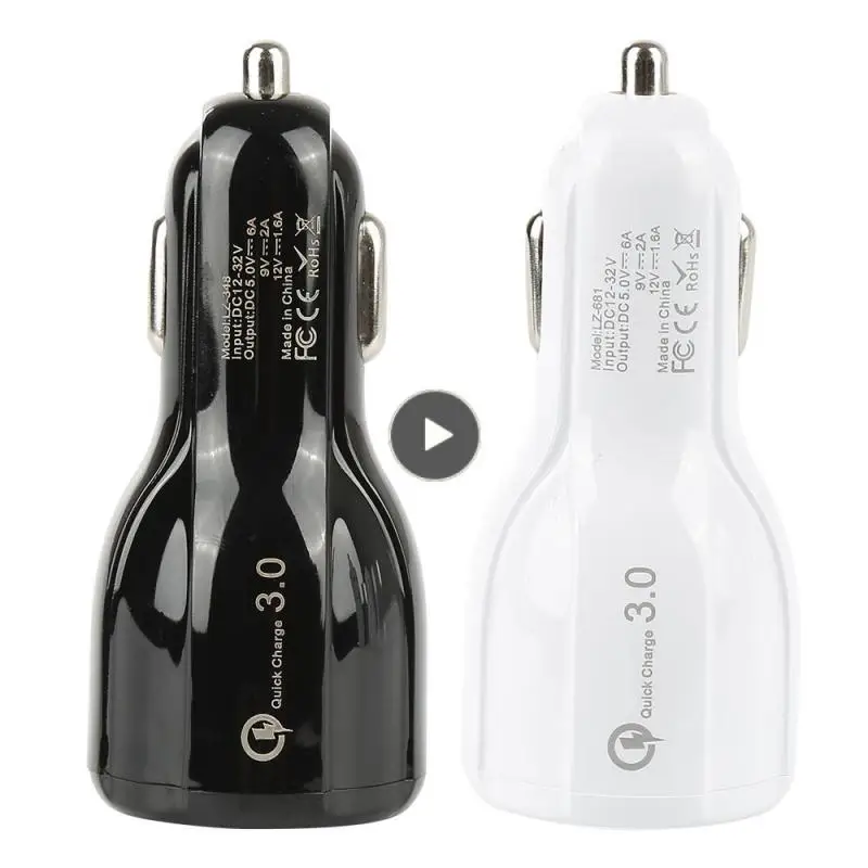 39w Dual Qc3.0 Car Charger Durable Portable Fast Charge Adapter Universal Car Supplies For Mobile Tablets Car Charger Adapter
39w Dual Qc3.0 Car Charger Durable Portable Fast Charge Adapter Universal Car Supplies For Mobile Tablets Car Charger Adapter