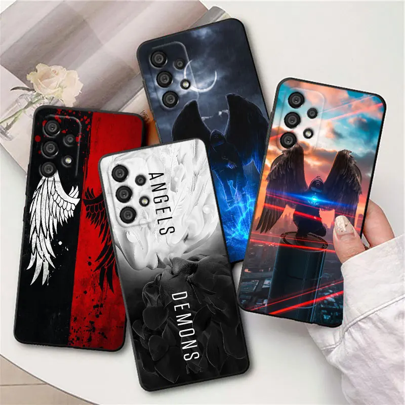 Cool Angel wing Phone Case For Samsung j8 j7 j2 Core M13 M33 M23 M52 M32 M22 M31S M31 M21 M20 M10 Black Cover
Cool Angel wing Phone Case For Samsung j8 j7 j2 Core M13 M33 M23 M52 M32 M22 M31S M31 M21 M20 M10 Black Cover