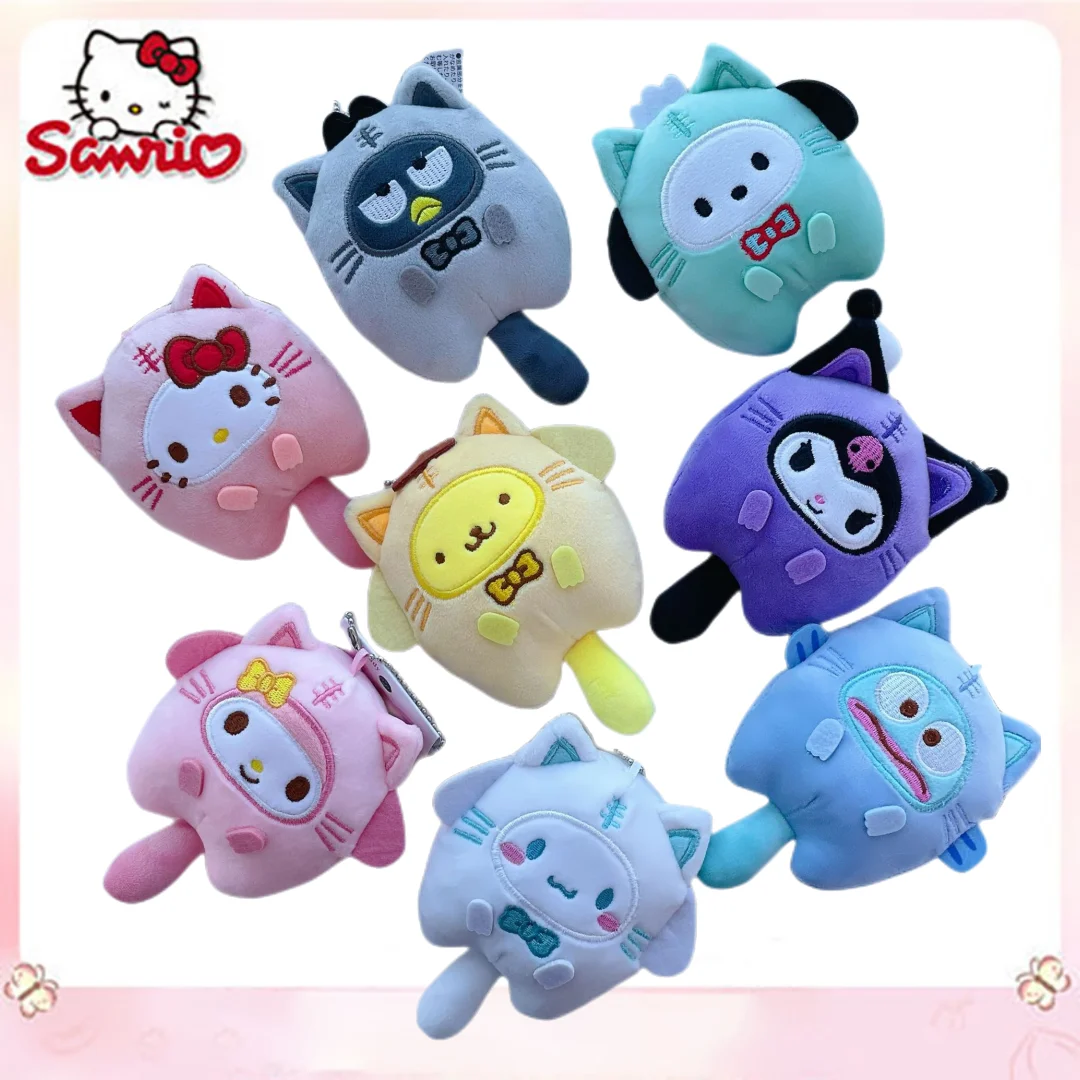 Anime Sanrio Kawai Cat Cross Dressing Kuromi My Melody Cinnamoroll Plush Toy Doll Pendant Figure Cute Toy Stuffed Girls Gift
Anime Sanrio Kawai Cat Cross Dressing Kuromi My Melody Cinnamoroll Plush Toy Doll Pendant Figure Cute Toy Stuffed Girls Gift