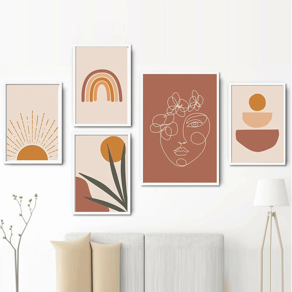 Boho Abstract Line Geometric Sun Rainbow Beige Canvas Painting Wall Art Pictures Posters Print Interior Living Room Home Decor
Boho Abstract Line Geometric Sun Rainbow Beige Canvas Painting Wall Art Pictures Posters Print Interior Living Room Home Decor