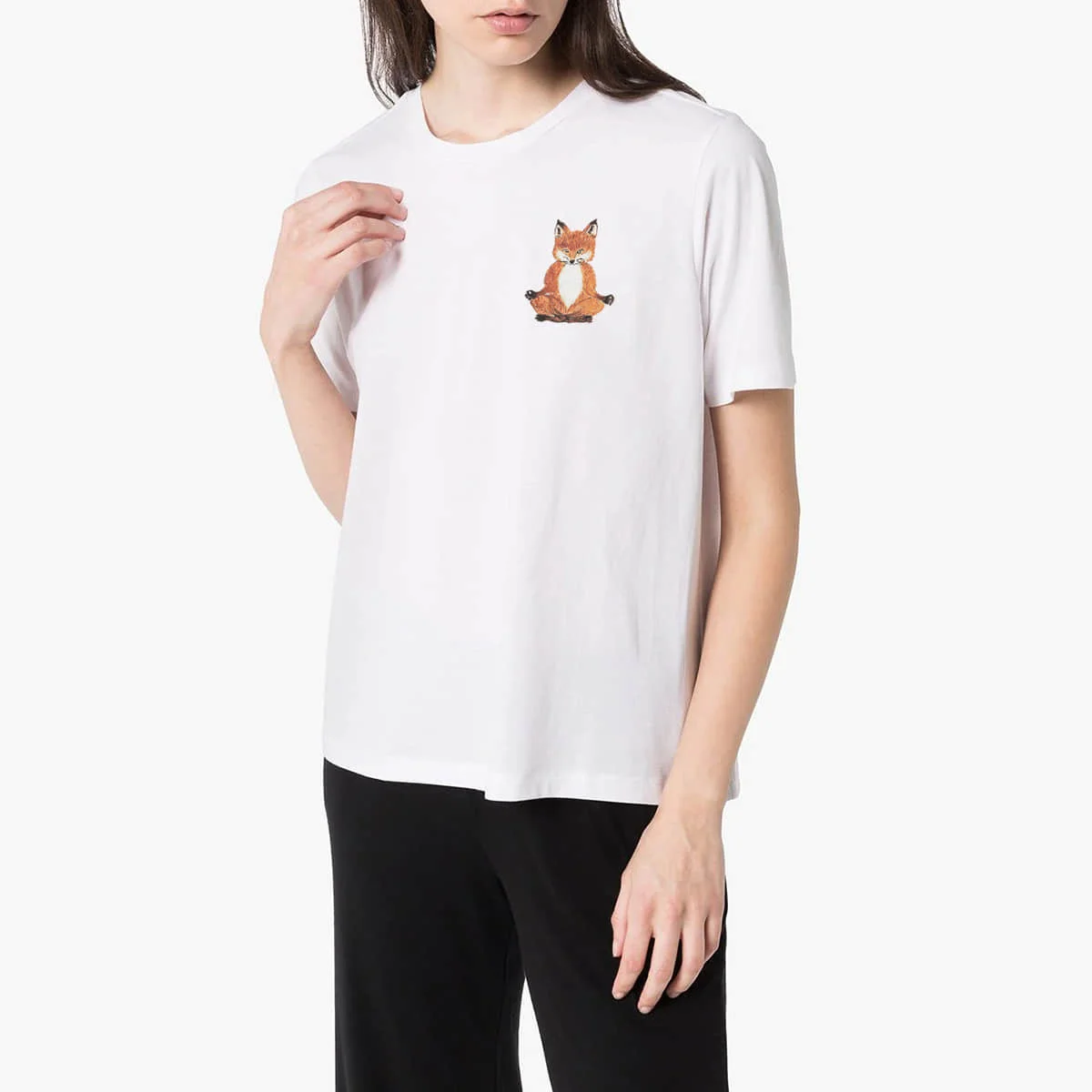 Womens Luxury Brand Maison Fox Printed Cotton T-Shirt Lady Short Sleeve Tops Street Fashion Girls Loose 230g Casual White Tee
Womens Luxury Brand Maison Fox Printed Cotton T-Shirt Lady Short Sleeve Tops Street Fashion Girls Loose 230g Casual White Tee