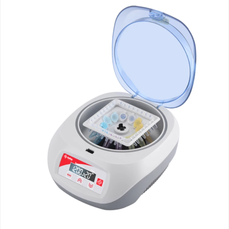 Mini High Speed Rubik's Cube Centrifuge 12000rpm Composite Swivel 2.0/1.5ml × 12 holes+PCR0.2 * 8 * 4
Mini High Speed Rubik's Cube Centrifuge 12000rpm Composite Swivel 2.0/1.5ml × 12 holes+PCR0.2 * 8 * 4