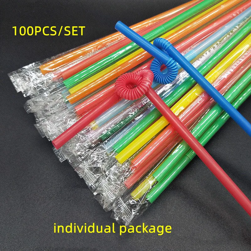 wholesale Single plastic film individually packaged disposable art straws drink decorative straws 100 pcs PP free shipping
wholesale Single plastic film individually packaged disposable art straws drink decorative straws 100 pcs PP free shipping