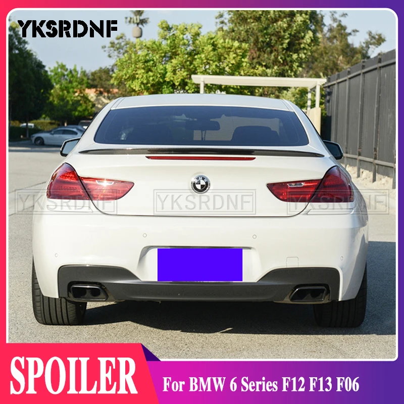 For BMW 6 Series F06 & M6 F12 F13 Carbon Fiber Rear Trunk Spoiler Tail Wing 640i 640d 650i 2011 - 2017 Car Styling Rear Wings
For BMW 6 Series F06 & M6 F12 F13 Carbon Fiber Rear Trunk Spoiler Tail Wing 640i 640d 650i 2011 - 2017 Car Styling Rear Wings