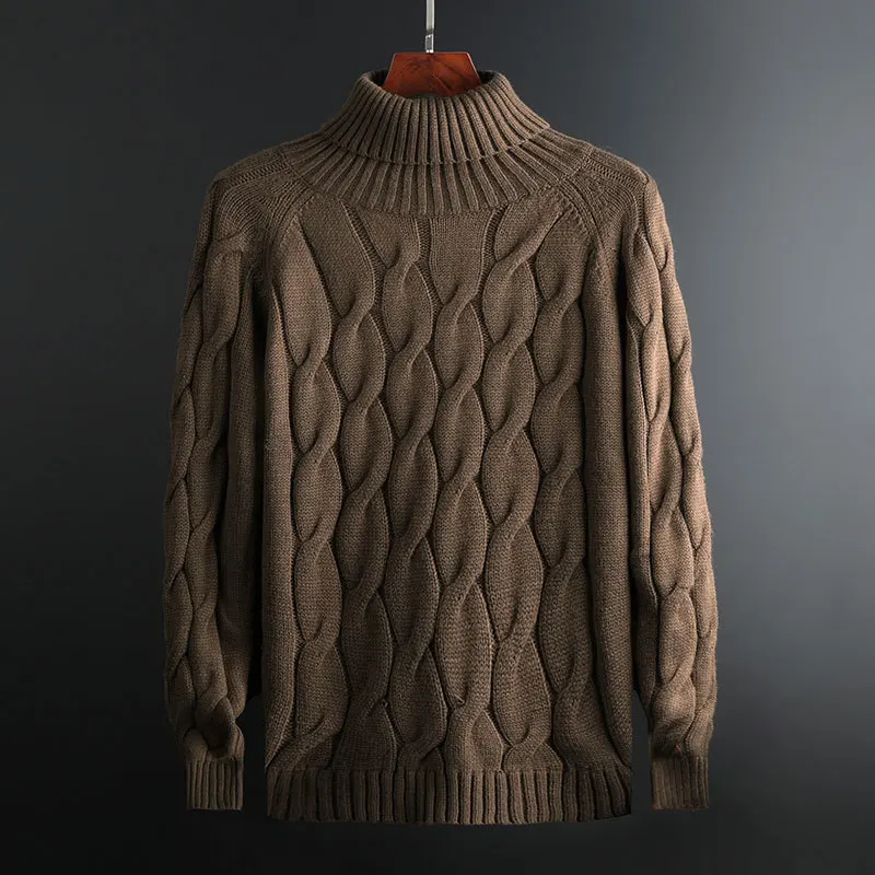 2022 Men's Spring New High Neck Sweater Teenagers Korean Style All-Matching Slim Fit Cable-Knit Sweater
2022 Men's Spring New High Neck Sweater Teenagers Korean Style All-Matching Slim Fit Cable-Knit Sweater