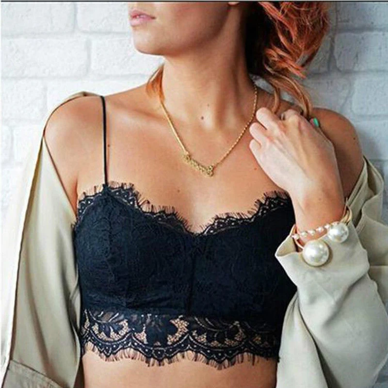 Fashion Sexy Women Bra Summer Top Women Sheer Lace Floral Bralette Bras Girls Strappy Lingerie Underwear Sweet Wire Free Bra
Fashion Sexy Women Bra Summer Top Women Sheer Lace Floral Bralette Bras Girls Strappy Lingerie Underwear Sweet Wire Free Bra