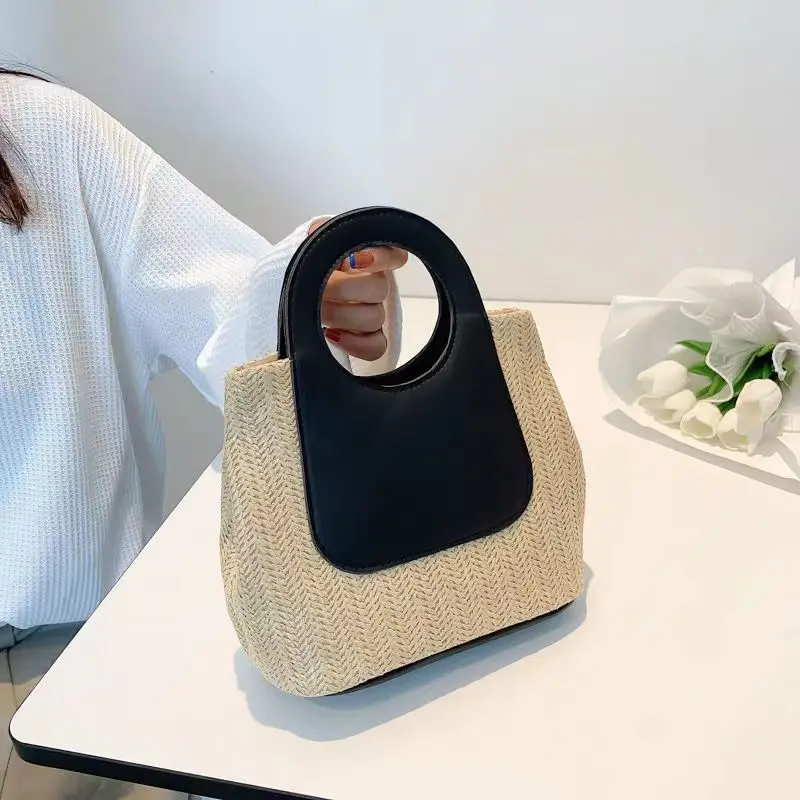 2023 new Straw knitting Bag For Women 2020 New Small Knitting Summer Purse And Handbag Vacational Bucket Beach Bags
2023 new Straw knitting Bag For Women 2020 New Small Knitting Summer Purse And Handbag Vacational Bucket Beach Bags