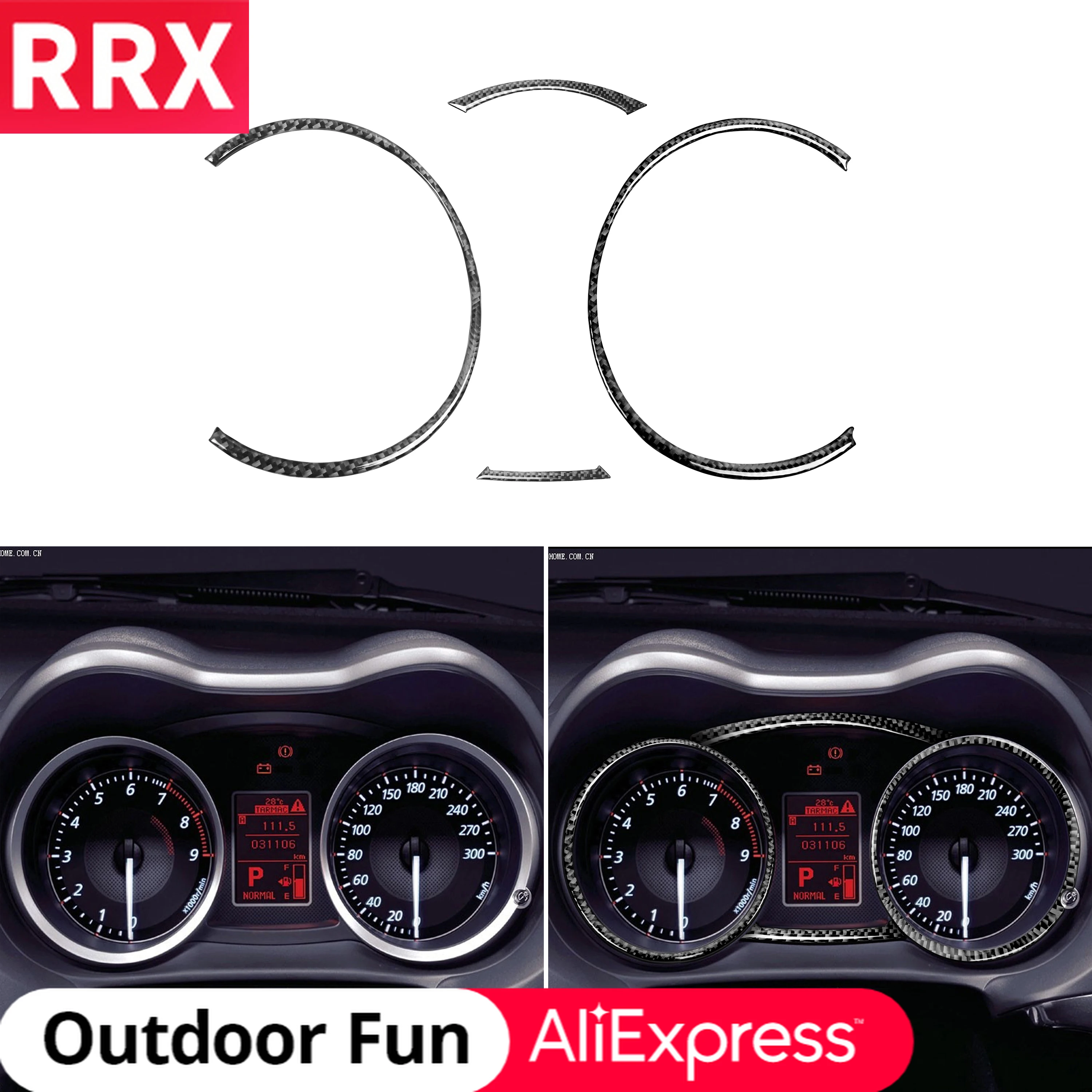 For Mitsubishi Lancer GT GTS ES DE 2008-2015 Carbon Fiber Speedometer Sticker Instrument Panel Modified Cover Car Accessories
For Mitsubishi Lancer GT GTS ES DE 2008-2015 Carbon Fiber Speedometer Sticker Instrument Panel Modified Cover Car Accessories