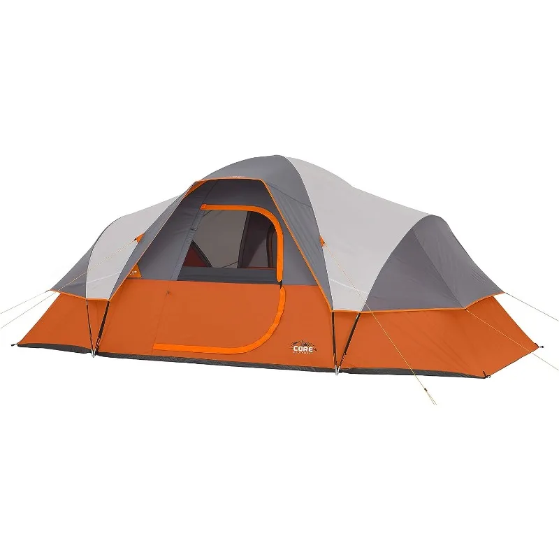 CORE Tents for Family Camping, Hiking and Backpacking | 4 Person / 6 Person / 9 Person / 11 Person Dome Camp Tents with Included
CORE Tents for Family Camping, Hiking and Backpacking | 4 Person / 6 Person / 9 Person / 11 Person Dome Camp Tents with Included