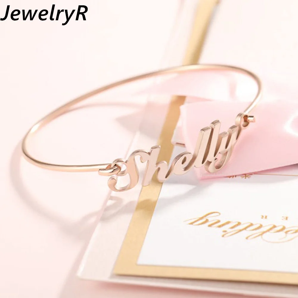 JewelryR Personality Custom Name Bracelets Stainless Steel Nameplate Adjustable Bangle For Women Couple Jewelry Anniversary Gift
JewelryR Personality Custom Name Bracelets Stainless Steel Nameplate Adjustable Bangle For Women Couple Jewelry Anniversary Gift