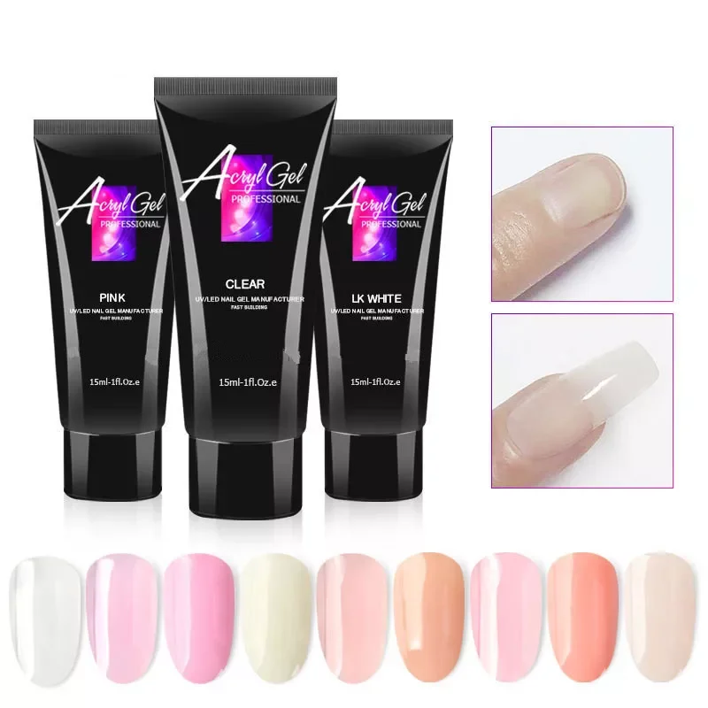 2022New Crystal Extend UV Nail Gel Extension Led Gel Nail Art Gel Lacquer Jelly Acrylic UV Nail Gel
2022New Crystal Extend UV Nail Gel Extension Led Gel Nail Art Gel Lacquer Jelly Acrylic UV Nail Gel