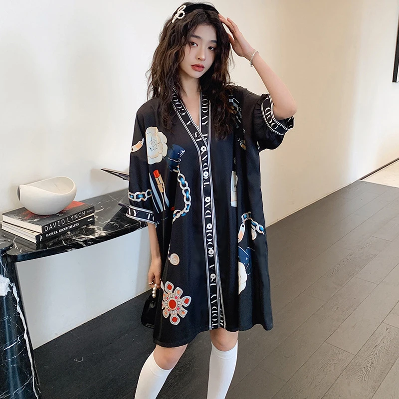 Night Women Casual Nightgown Dress Night Nightwear Hot Sleeping Dressing Dress Women Ladies Luxury Home Gowns Long Sleepwear
Night Women Casual Nightgown Dress Night Nightwear Hot Sleeping Dressing Dress Women Ladies Luxury Home Gowns Long Sleepwear