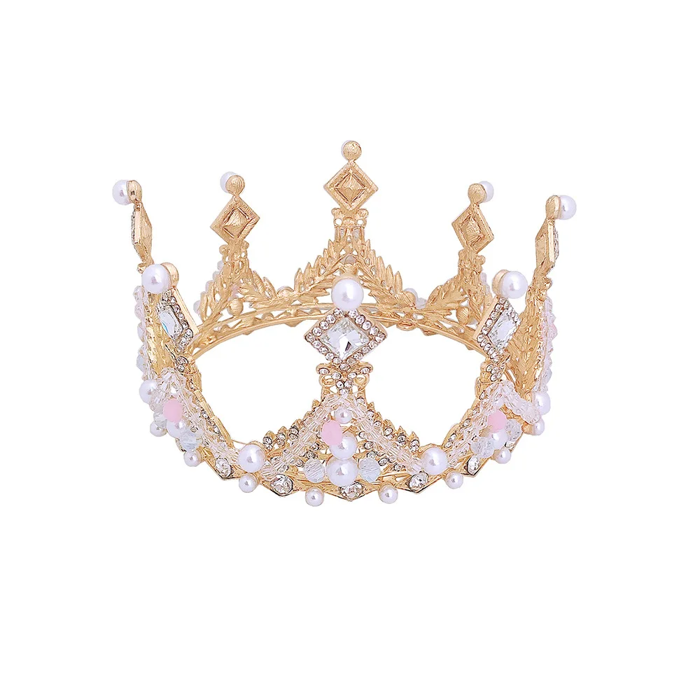Тиары круглые в стиле барокко розовые, диадемы для выпускного вечера, роскошные свадебные аксессуары для волос со стразами
Тиары круглые в стиле барокко розовые, диадемы для выпускного вечера, роскошные свадебные аксессуары для волос со стразами