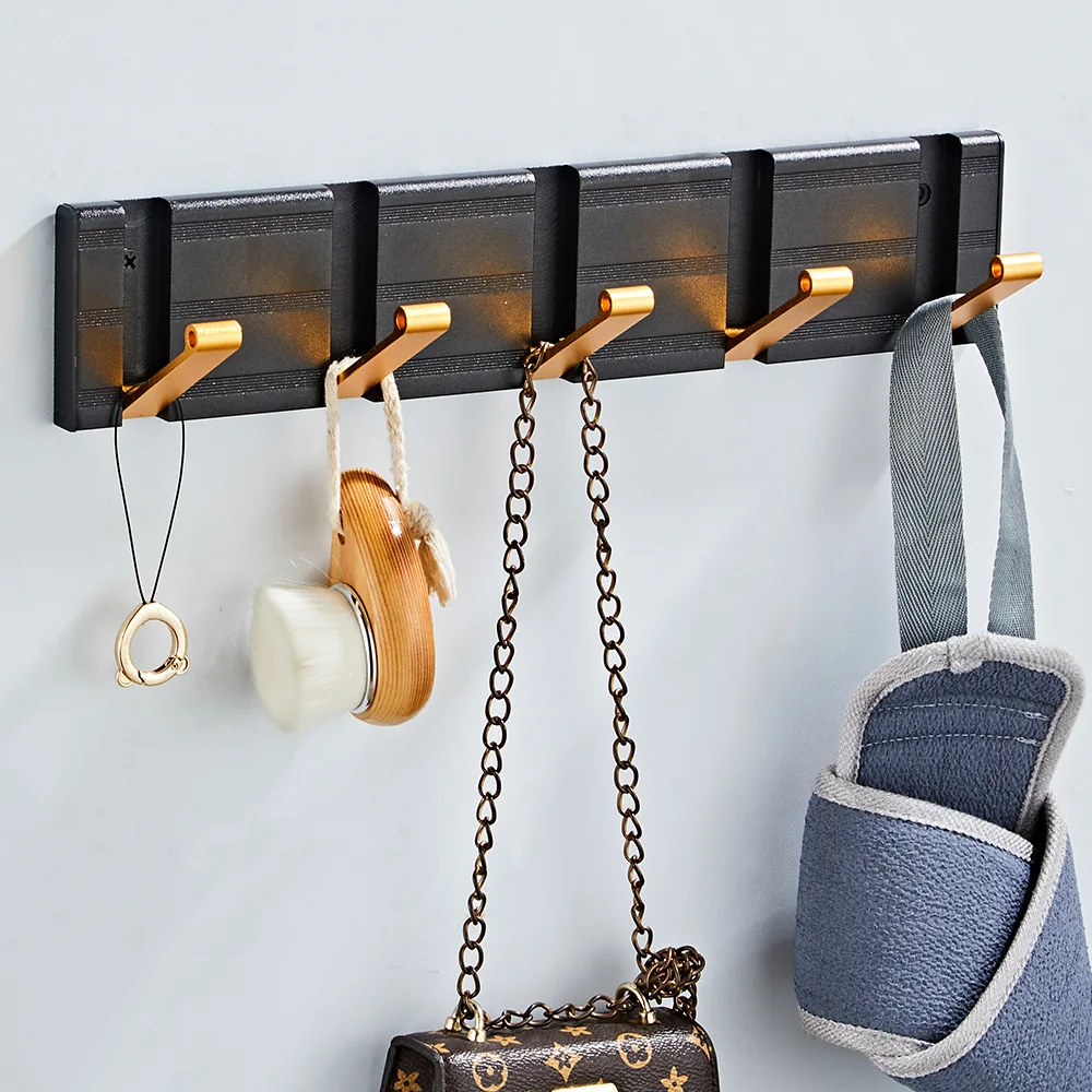 Space Aluminium Folding Invisible Row Hook Rack Single Hook Punching-free Seamless Hook Bathroom Kitchen Clothes Seamless 4 Hook
Space Aluminium Folding Invisible Row Hook Rack Single Hook Punching-free Seamless Hook Bathroom Kitchen Clothes Seamless 4 Hook
