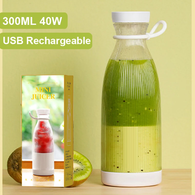 Mini Portable Blender Electric Juicer Cup Fresh Juice Extractor USB Rechargeable Fruit Mixer Orange Squeezer Smoothie Ice Maker
Mini Portable Blender Electric Juicer Cup Fresh Juice Extractor USB Rechargeable Fruit Mixer Orange Squeezer Smoothie Ice Maker