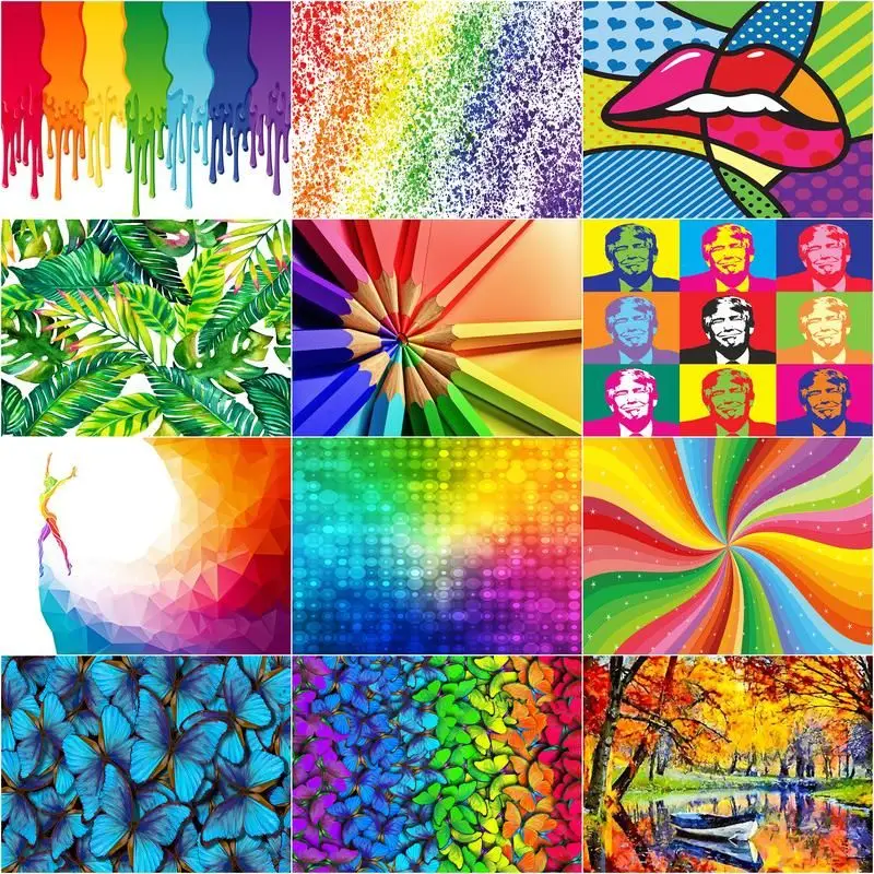 5D DIY Diamond Painting Colorful Rainbow Embroidery Mosaic Handicrafts Picture Full Drill Cross Stitch Art Kit Living Room Decor
5D DIY Diamond Painting Colorful Rainbow Embroidery Mosaic Handicrafts Picture Full Drill Cross Stitch Art Kit Living Room Decor