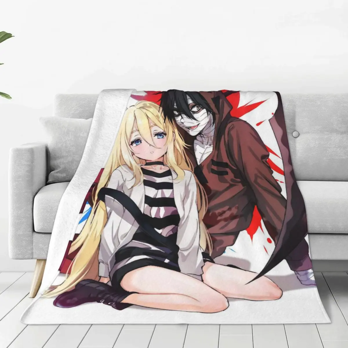 Angels of Death Anime Blanket Coral Fleece Summer Air Conditioning Rachel Isaac Throw Blanket for Bedding Bedroom Rug Piece
Angels of Death Anime Blanket Coral Fleece Summer Air Conditioning Rachel Isaac Throw Blanket for Bedding Bedroom Rug Piece