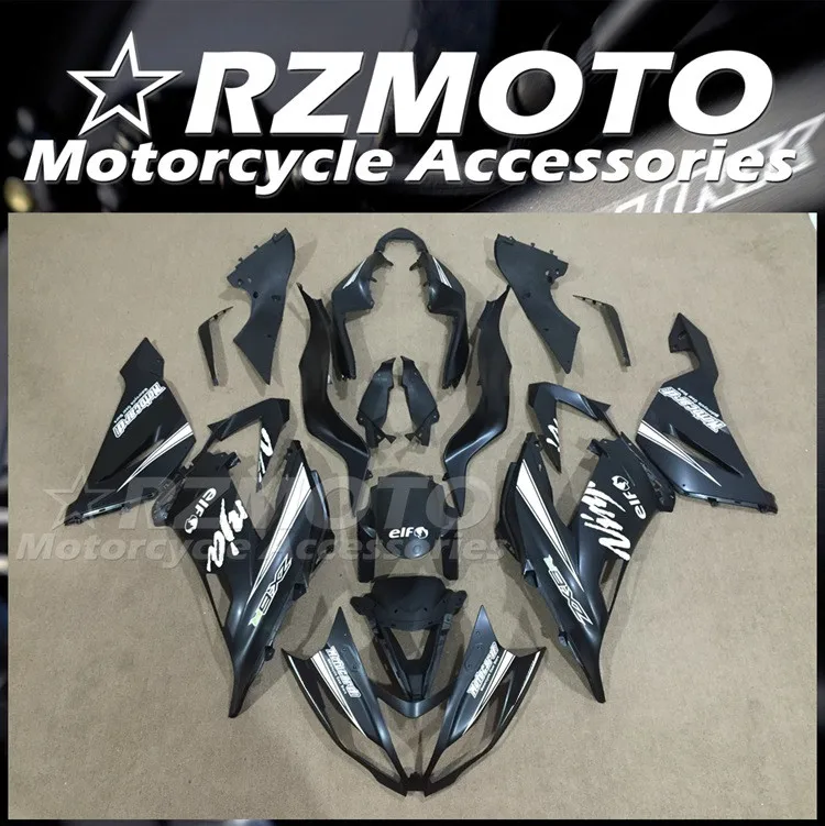 Комплект обтекателей из АБС-пластика для Kawasaki Ninja ZX6R 2013 2014 2015 2016 2017 13 14 15 16 17 18, черный матовый комплект обтекателей, 4 подарка 
Комплект обтекателей из АБС-пластика для Kawasaki Ninja ZX6R 2013 2014 2015 2016 2017 13 14 15 16 17 18, черный матовый комплект обтекателей, 4 подарка