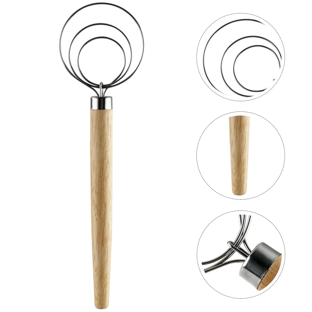 3 Pcs Mixer Beat Eggs Hand Mixer Pastry Whisk Egg Wire Whisk Tool Hand Dough Mixer Wooden Kitchen Wire Whisk
3 Pcs Mixer Beat Eggs Hand Mixer Pastry Whisk Egg Wire Whisk Tool Hand Dough Mixer Wooden Kitchen Wire Whisk