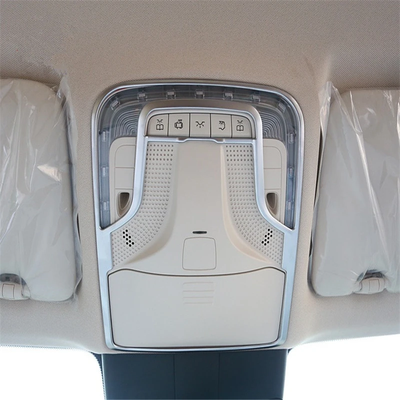 

WELKINRY For Benz Vito V-Class V260 Valente W447 3rd Gen 2014-2023 EQV E-Vito Metris Front Car Roof Top Reading Lamp Light Trim