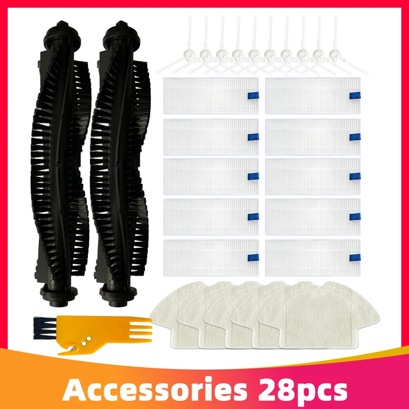 Моющаяся основная и боковая щетки, сменные детали для робота-пылесоса 360 S6
Моющаяся основная и боковая щетки, сменные детали для робота-пылесоса 360 S6