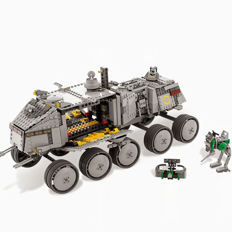 Star Movie Creator expert MOC legoing clone turbo tank (HAVw A6 Juggernaut) Space Wars building block Set Assembly Model Bricks
Star Movie Creator expert MOC legoing clone turbo tank (HAVw A6 Juggernaut) Space Wars building block Set Assembly Model Bricks