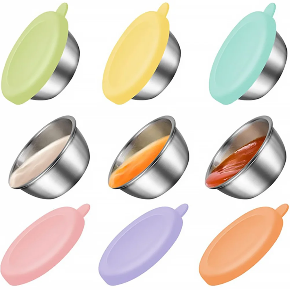 Sauce Cups Dipping Metal Containers Dish Condiment Bowl Cupramekins Steel Stainless Lunch Round Container Dressing Dishes
Sauce Cups Dipping Metal Containers Dish Condiment Bowl Cupramekins Steel Stainless Lunch Round Container Dressing Dishes