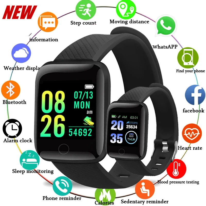 Smart Watches Blood Pressure Waterproof Smart Watch Men Women Heart Rate Monitor Fitness Tracker Watch Sport For Android IOS
Smart Watches Blood Pressure Waterproof Smart Watch Men Women Heart Rate Monitor Fitness Tracker Watch Sport For Android IOS